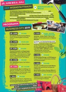 Business city flyer