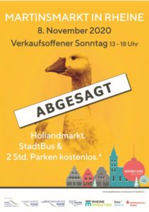 Martinsmarkt abgesagt